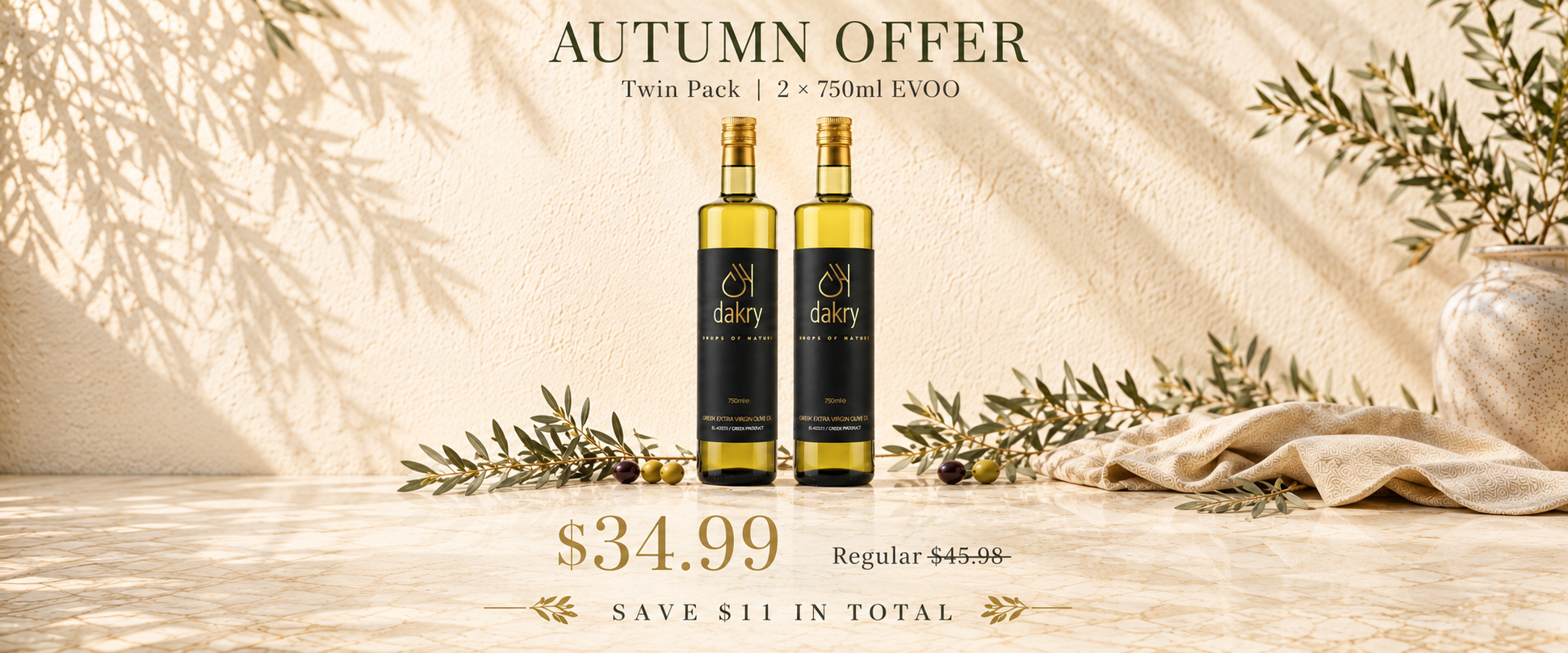 Luxury Mediterranean Gifting | Dakry Olive Dakry luxury Mediterranean gift box with gold ribbon
