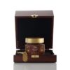Thyme honey with 24K edible gold flakes - Unique wooden handmade gift box