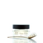 Jar of white balsamic pearls, Greek balsamic caviar