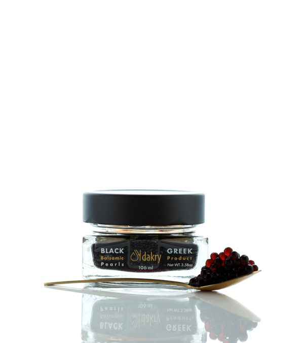 Dakry Olive | Black balsamic pearls