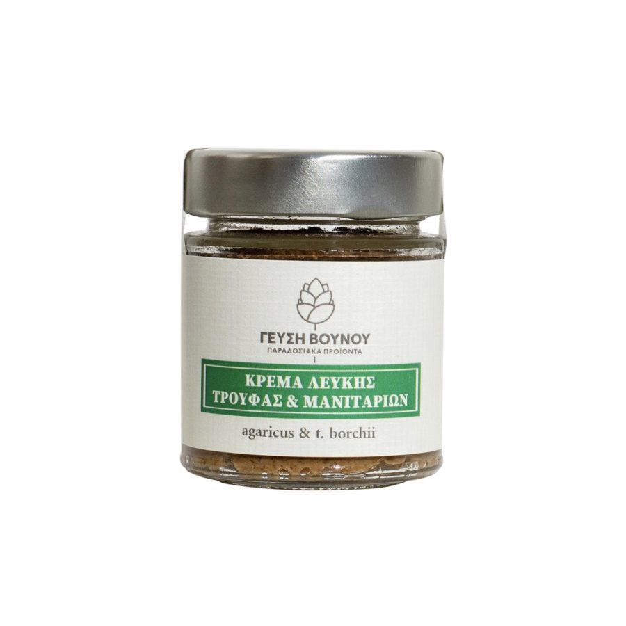 Jar of white truffle and agaric mushroom pate, 125 grams
