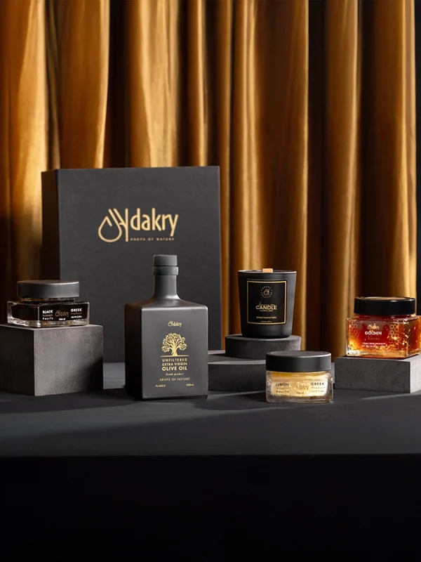 The Limited Choice luxury Greek gift basket by Dakry Olive