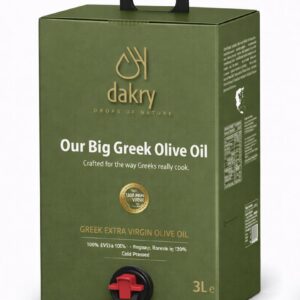 3L Bag-in-Box | 100%Greek Extra Virgin Olive Oil | Koroneiki Variety