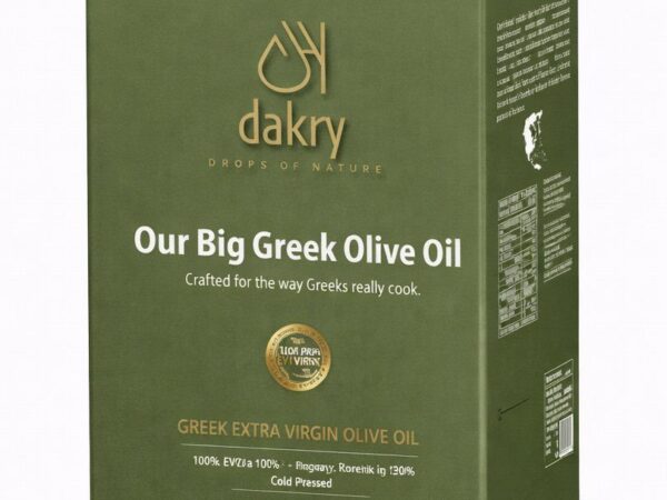 3L Bag-in-Box | 100%Greek Extra Virgin Olive Oil | Koroneiki Variety
