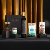 The Unique Choice, a Luxury Greek gift box with porcini mushrooms, mountain tea, truffle pâté, flower honey and olive oil