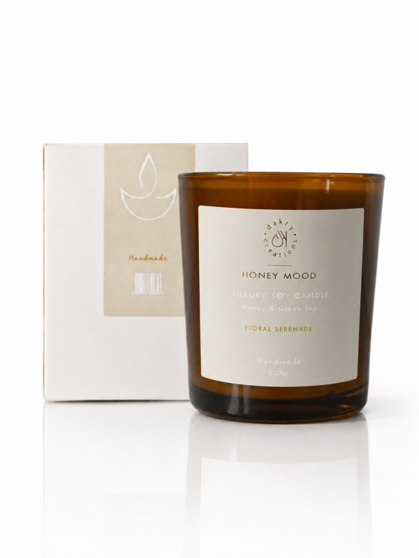 Honey Green Tea Soy Candle 250g