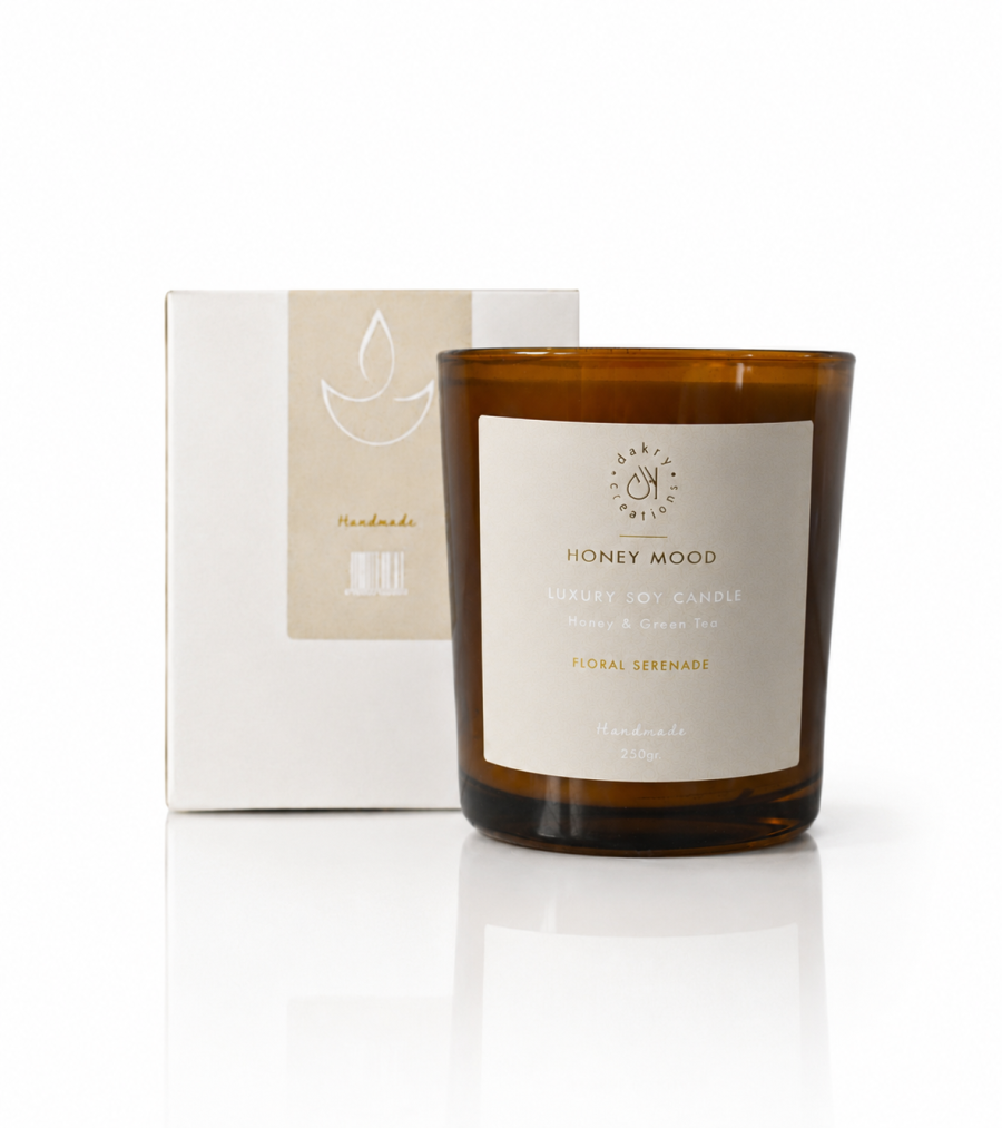Honey Green Tea Soy Candle 250g