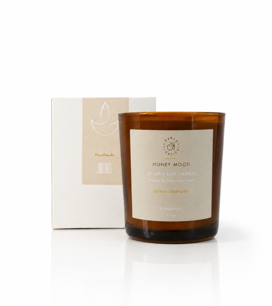 Honey Jasmine Soy Candle 250g