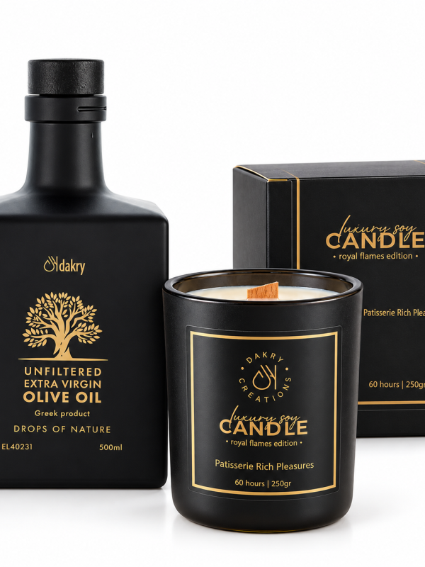 Dakry Christmas Olive Oil Gift Set