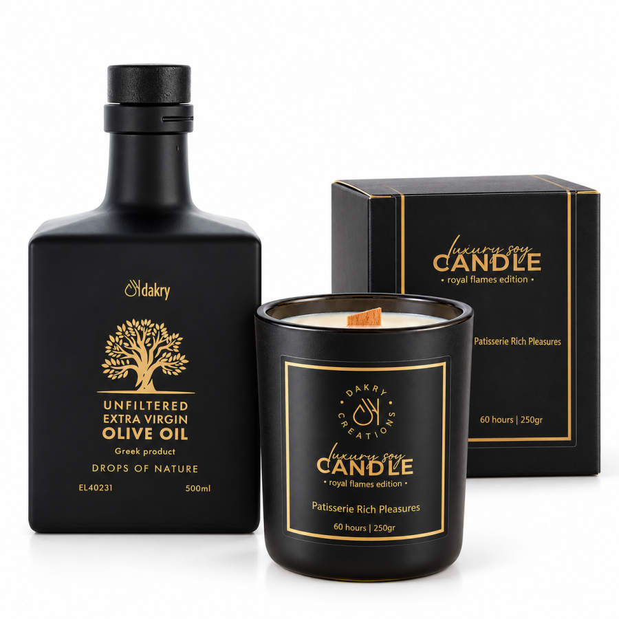 Dakry Christmas Olive Oil Gift Set