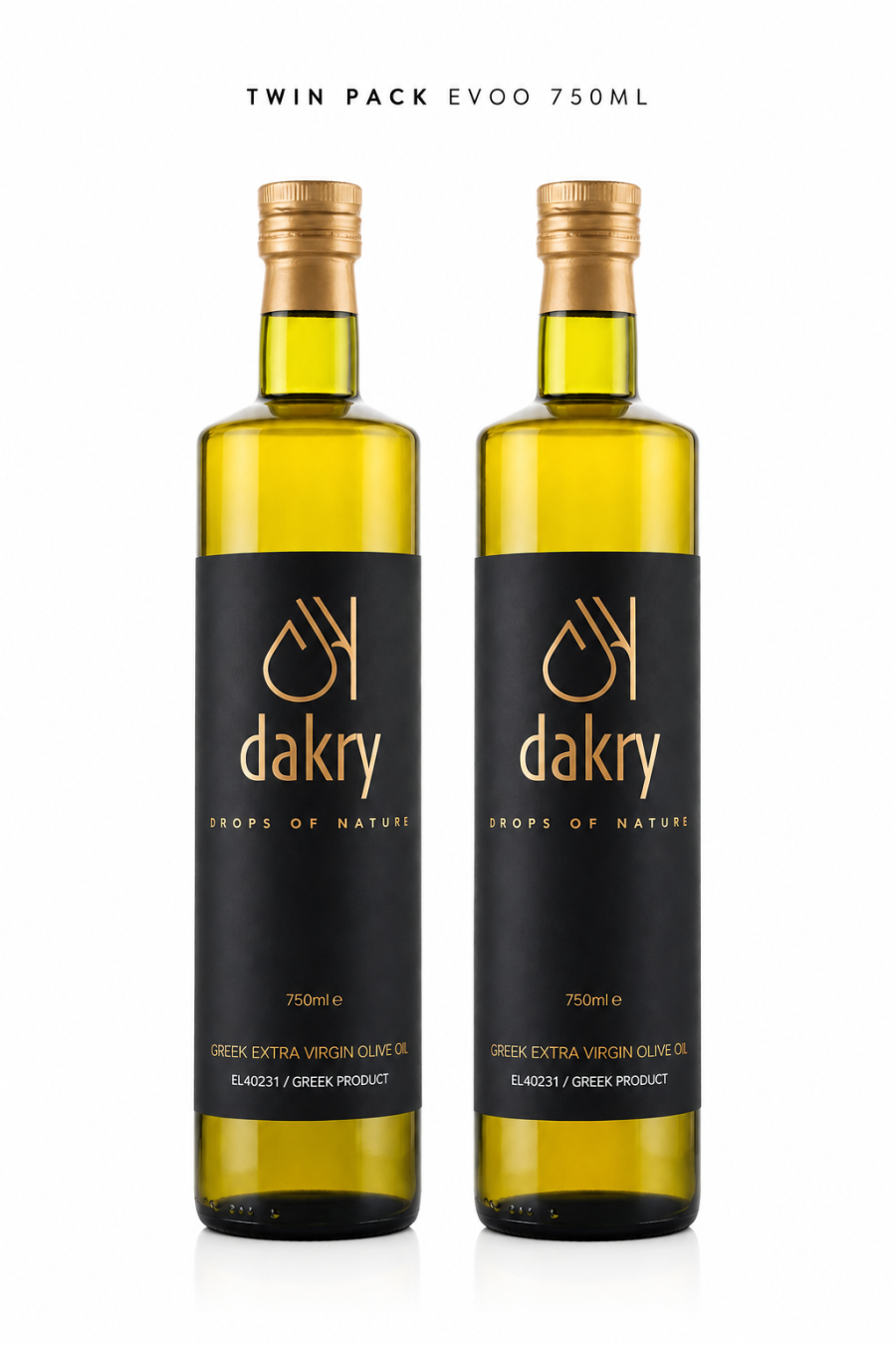 Autumn Olive Oil Offer | 2 × 750ml Dakry Extra Virgin Olive Oil