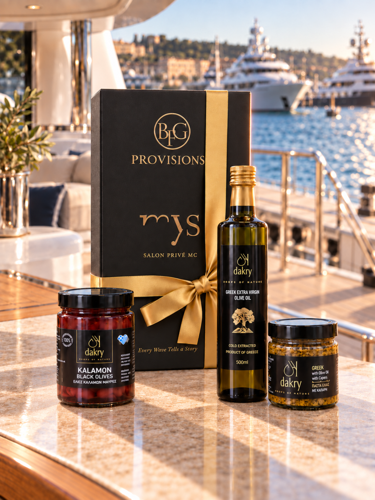 luxury yacht welcome gifts