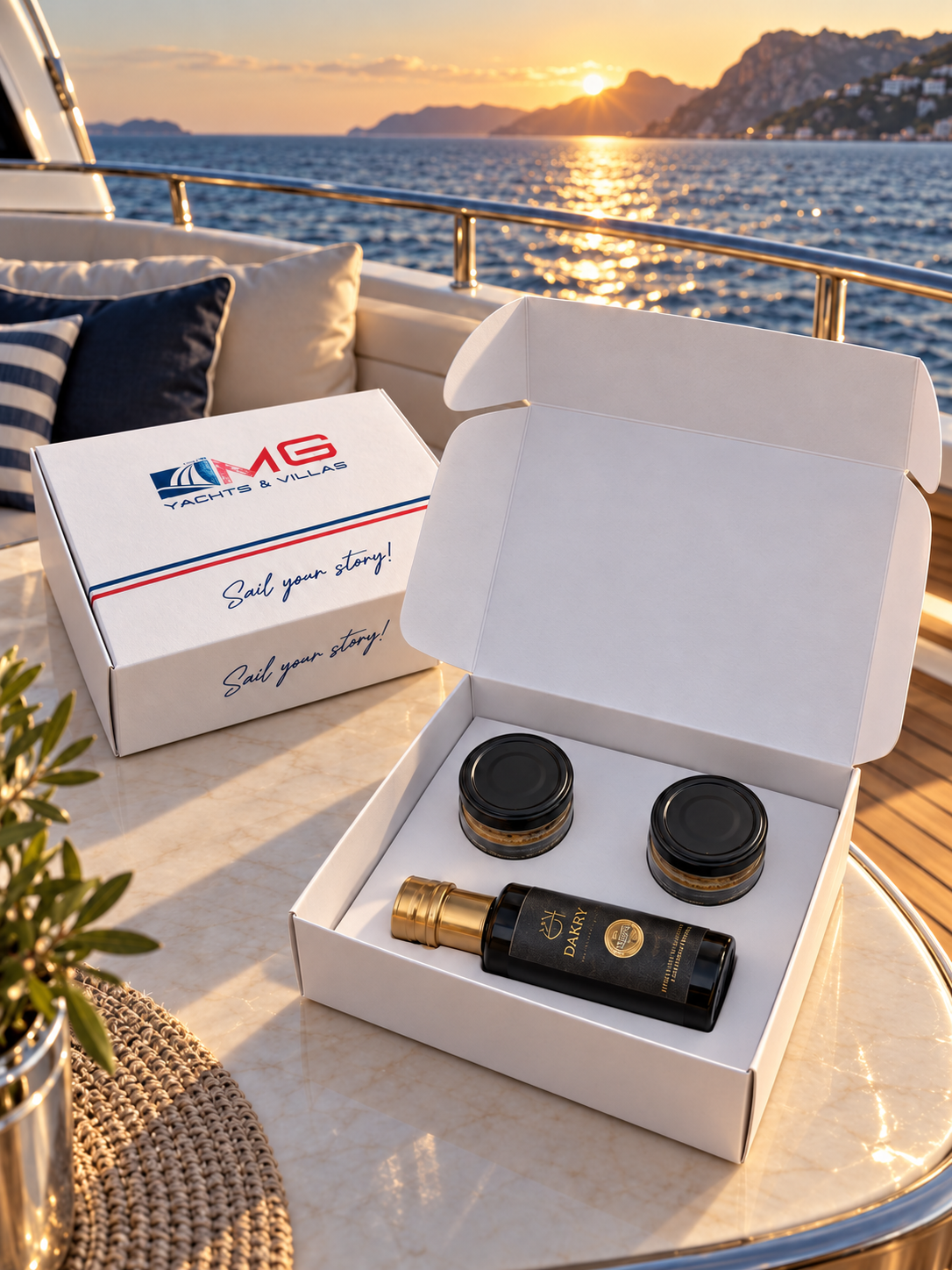 Dakry bespoke custom gift box project