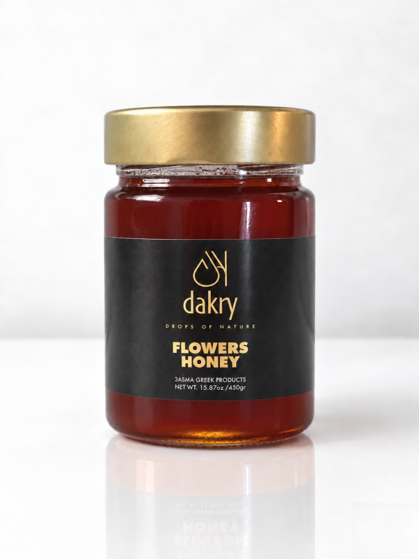 Greek Flower Honey 450g Dakry Olive